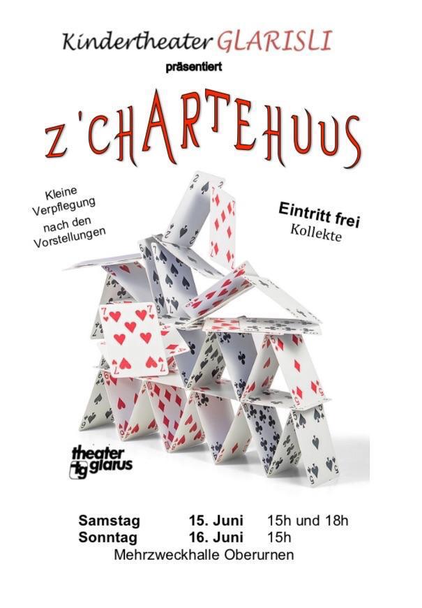 Plakat Produktion Z'Chartehuus 2019