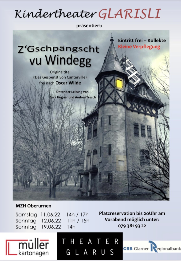 Plakat Produktion Z'Gschpängscht vu Windegg 2022